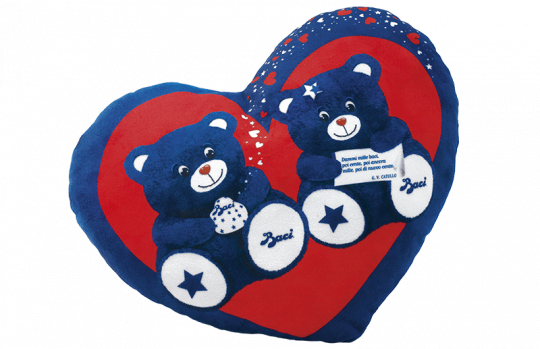 Baci Perugina Cuscino Cuore San Valentino Cioccolatini