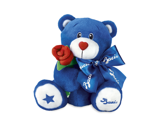 Orso Blu con Rosa Baci® Perugina®