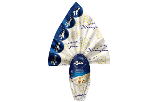 Uovo di pasqua baci perugina cioccolato bianco con sorpresa