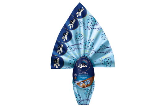 Uovo cioccolato latte Baci Perugina doppia sorpresa collezione pasqua