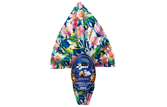Uovo di pasqua cioccolato fondente con nocciole - Baci® Perugina®