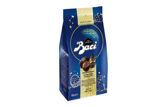 Sacchetto ovetti pasqua Fondentissimo 70% Baci Perugina collezione Pasqua