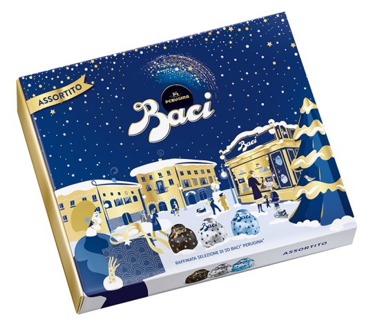 Scatola di Natale Assortita Baci Perugina