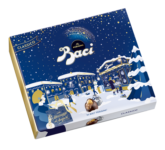 Scatola di Natale Classica Baci Perugina