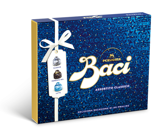 Scatola assortita classica Baci Natale 2024