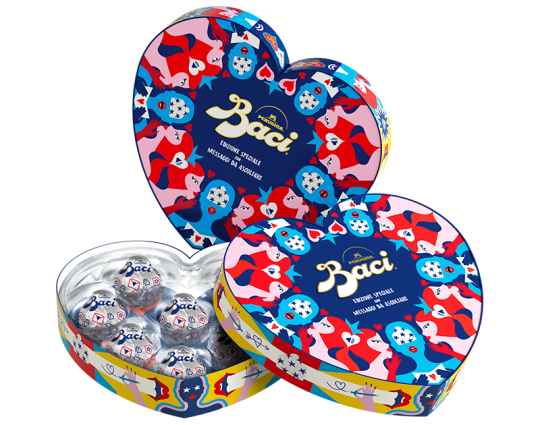 Scatola Cuore Senti l’Amore Baci Perugina