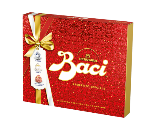 Scatola assortita speciale Baci Natale