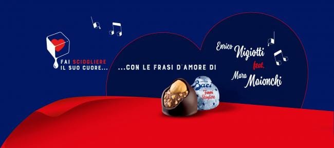 San Valentino: regala Baci Perugina e incontri Maionchi e Nigiotti