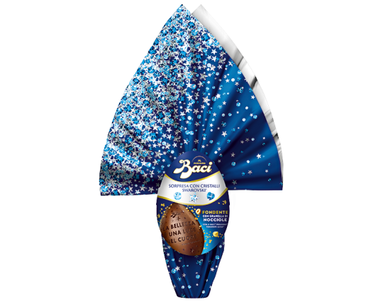 Uovo di cioccolato fondente con cristallo Swarovski®