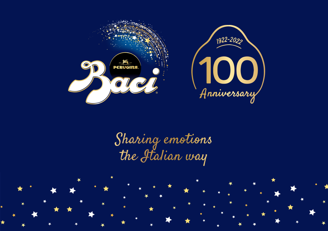 Baci Perugina 100 years anniversary