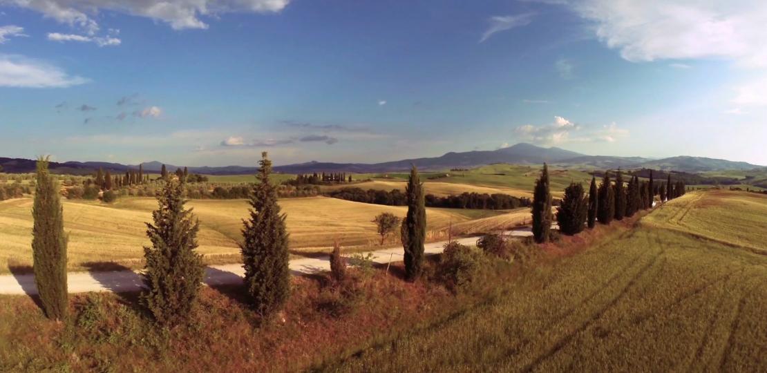 Perugia countryside Baci Perugina