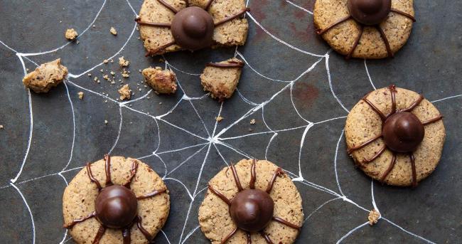 Spider Cookies Baci Perugina